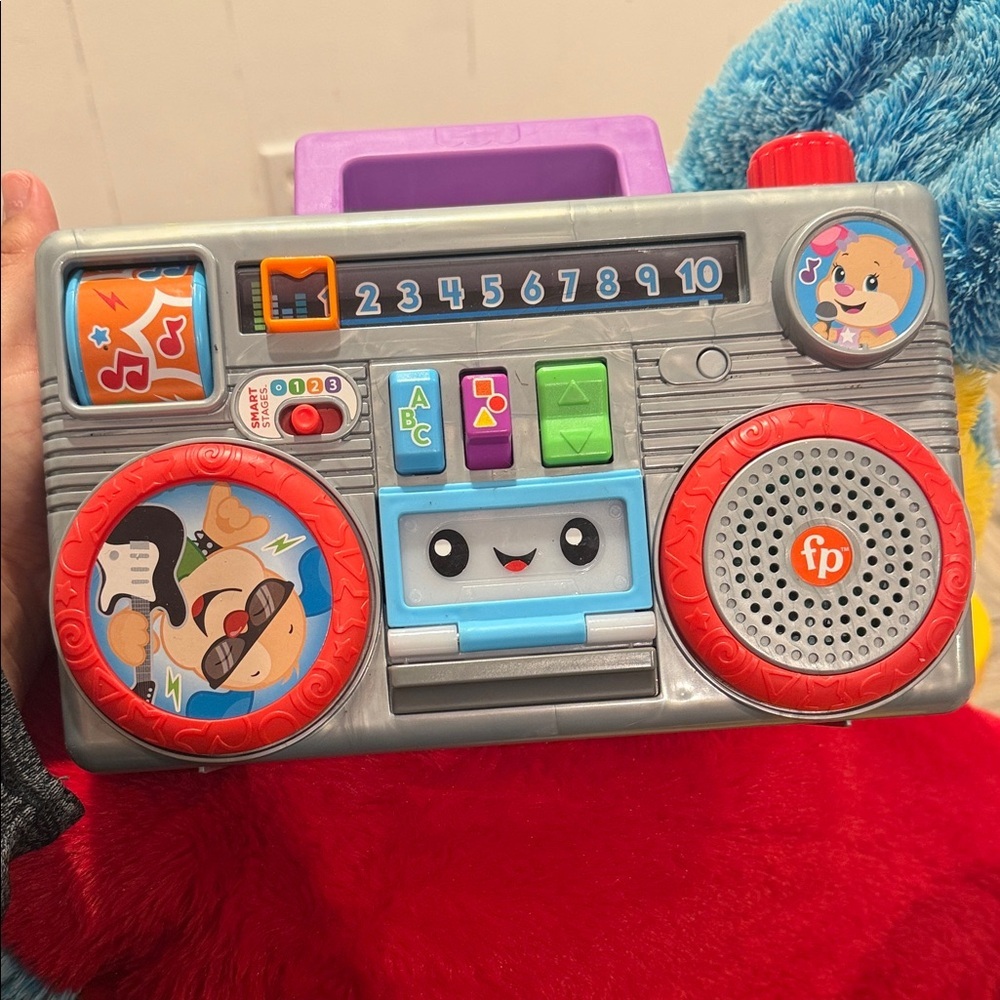 Fisher-Price Musical Learning Boombox Toy